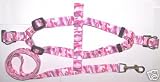 Pet Supplies : Dog Harness, Step-In, Adjustable Medium 13'-21', Pink/Purple Camo