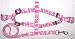 Ultralite Step-In Dog Harness & Leash Set Adjustable Medium 13-21 Pink/Purple Camo
