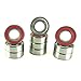 6x12x4mm Precision Ball Bearings ABEC 3 Hybrid Seals (10) MR126-RZ-RED