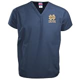 NCAA Notre Dame Fighting Irish Youth Navy Blue Scrub Top (Medium)