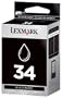 Lexmark #34 High Yield Black Print Cartridge (18C0034)