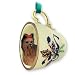 Yorkshire Terrier (Yorkie) Dog Teacup Green Holiday Ornament