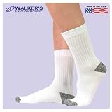 Coolmax Crew Socks by ComfortWear - 3 Pack - Large at BodyTrends