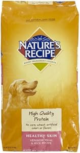 Nature's Recipe Healthy Skin Venison Meal & Rice Recipe Dry Dog Food, 30-Pound Nature's Recipe Healthy Skin Venison Meal & Rice Recipe Dry Dog Food, 30-Pound