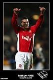 Robin Van Persie signed Arsenal autograph print – HALF PRICE