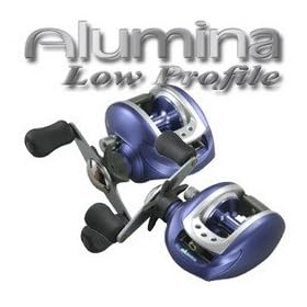 OKUMA ALUMINA 4 BB LOW PROFILE BAITCAST REELS