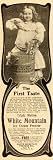 1902 Vintage Ad White Mountain Ice Cream Freezer Nashua - Original Print Ad
