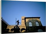 Statue of Neptune - 40 Inch Canvas Print (101 cm) by Robert Harding