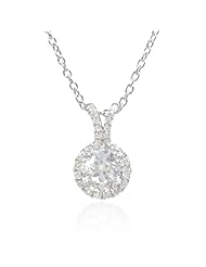 Diamond 18k White Gold Pendant