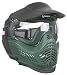 V-Force Shield Rental Single Paintball Goggles - Green