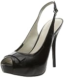 Nine West Women's Norrell Slingback Sandal,Black Leather,10 M US