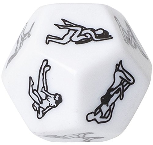 Dash Fun - Funny Gifts Couple Gifts for Him and Her - Happy Night Bedroom Adventure 2 Pcs of Position Dice