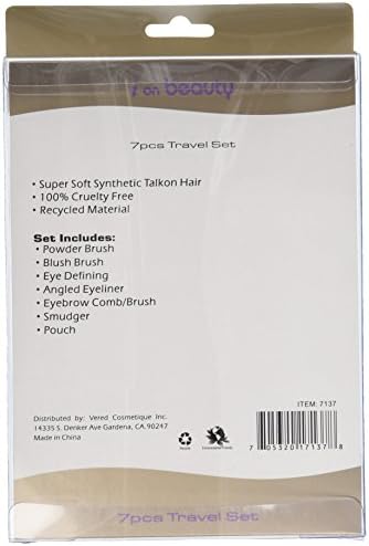 I On Beauty 7 Piece Travel Set, Pewter