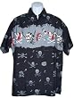 Men's Hawaiian Shirt-Pirates Band on Black