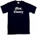Search : Mrs Clooney Men's Tee Shirt in 12 colors Small thru 6XL