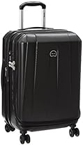 Delsey Luggage Helium Shadow 3.0 21 Inch Carry-On Exp. Spinner Suiter Trolley, Black, One Size
