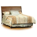 Bordeaux Headboard w/Bed Frame (Antique Walnut) (Full) by Atlantic Furniture Review