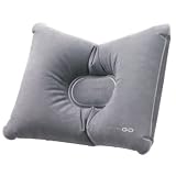 Go Travel - Design Go Aufblasbares Reisekissen, grau