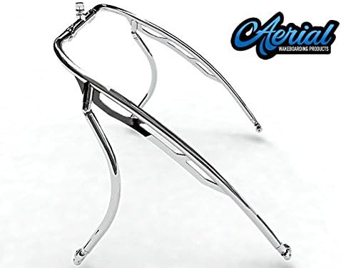 Aerial Ascent Tower - Polished Aluminum (66-96" beam width)