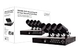4 Channel CCTV Camera Kit Weatherproof with 250GB Digital Video Recorder