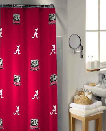 Alabama Crimson Tide Shower Curtain