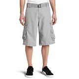 Ecko Unltd. Men's Double Up Cargo Short, Light Grey, 40