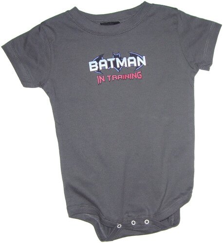  "Batman In Training" Infant Onesie Snapsuit, 6 Months