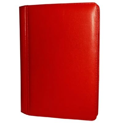 Piel Frama Premium Leather Case with MAGNETIC Closure for the Apple iPad (1st Generation) (Red)