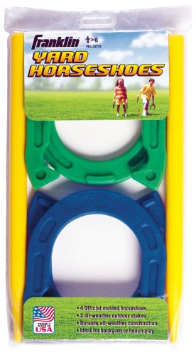 Childrens Toyshop  Toys : Franklin 3212 Vinyl Yard Horseshoes Set