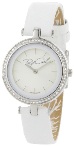 Rip Curl Womens A2426G-WHI Minx Leather Dress Watch