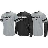 Oakland Raiders Option 3-in-1 Black Long Sleeve T-Shirt Combo Pack