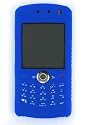 Blackberry Cover for Blackberry Pearl 8100 8100c Silicone Skin Cover for Pearl 8100 + Removable Clip + Armband (Blue)