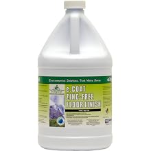Nyco Products GS501-G4 e.Coat Zinc Free Floor Finish, 1-Gallon Bottle (Case of 4)