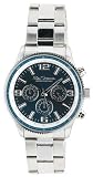 Ben Sherman Mens Chrono Watch Silver/Blue