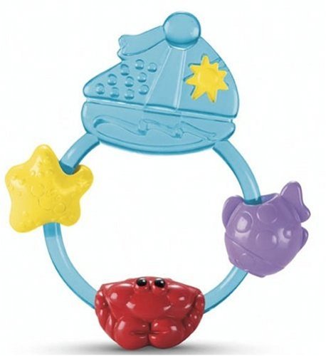 Ocean Wonders Boat Teething Rattle