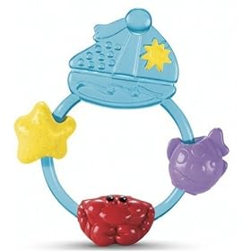 Ocean Wonders Boat Teething Rattle