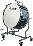 Ludwig LE-CB Bass Drum with LE-788 All-Terrain Stand, Mahogany Cortex