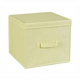 Whitney Design #112 Medium Canvas Storage Box with Flap Lid