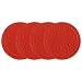Le Creuset Silicone Set of 4 French Coasters, Chery