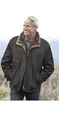 Men's Jack Frost Leather Coat with Sheepskin Lining