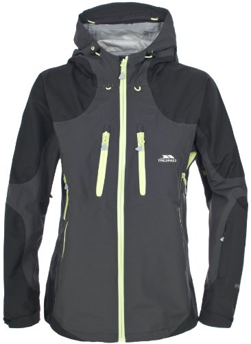 Trespass Women's Amorette TP100 Rain Jacket, Flint, X-Large Trespass Women's Amorette TP100 Rain Jacket, Flint, X-Large