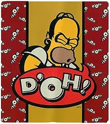 SIMPSONS DOH 50X60 FLEECE BLANKET