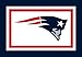 NFL Biggshots Bedding - New England Patriots Tom Brady Comforter Set, Twin