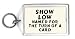Show Low: Named For The Turn Of A Card Keychain