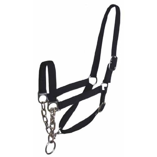 Derby Originals Heavy Duty Nylon Cattle Halter Black Cow