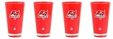 NFL Tampa Bay Buccaneers 20-Ounce Insulated Tumbler 4 Pack