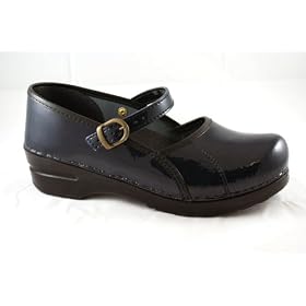 Marcelle in Blue Patent Leather