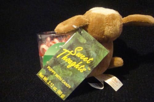 Sweet Time Beagle Puppy With Candy Canes