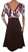 FUNFASH SLIMMING BLACK PINK CAREER COCKTAIL DRESS WOMENS Plus Size Made in USA