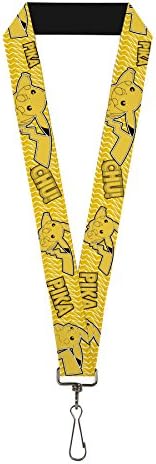 Pokemon Lanyard - Pikachu Attack Poses PIKA-PIKA-CHU!